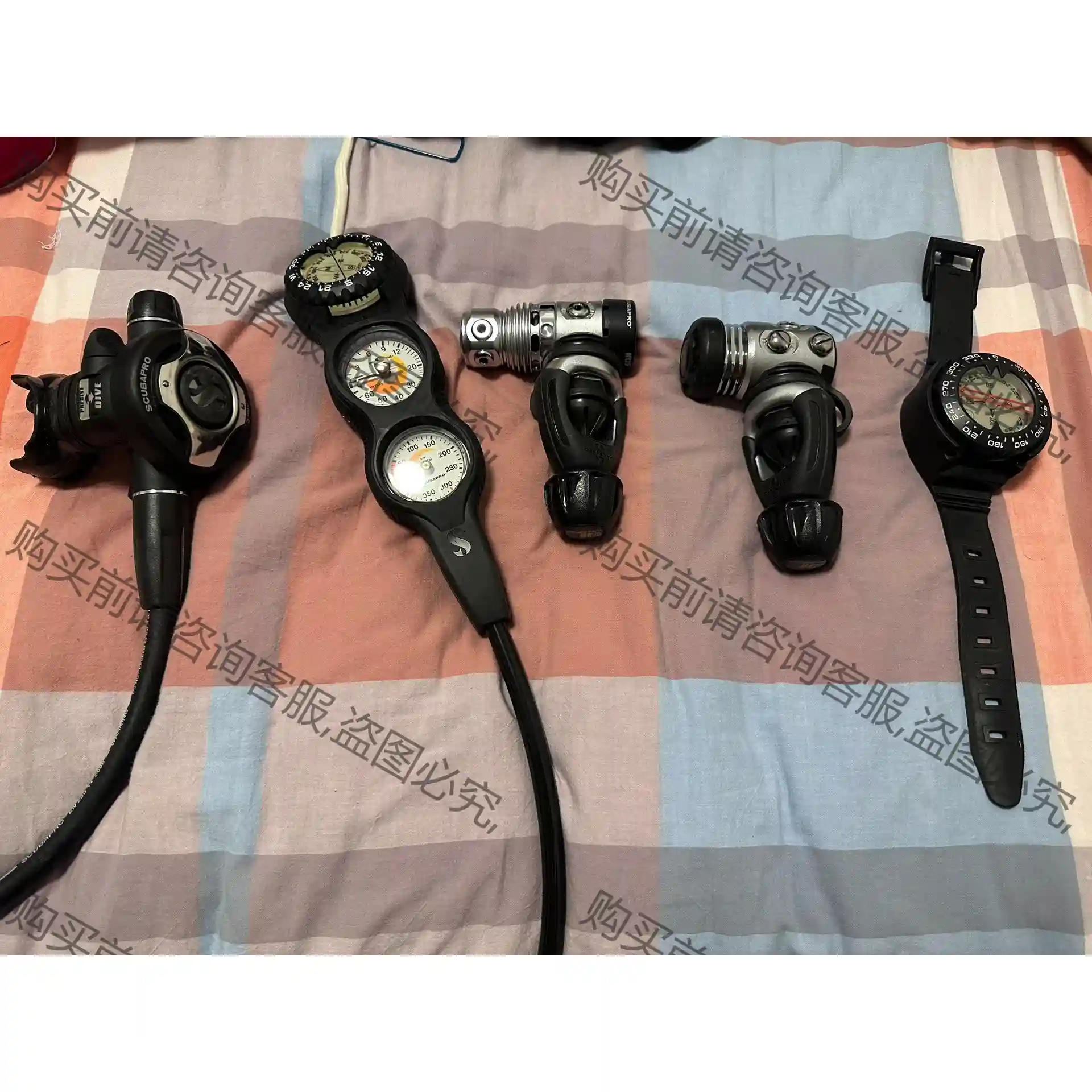 scubapro mk25 调节器，s600，c200二级头 先议价 包上机好用