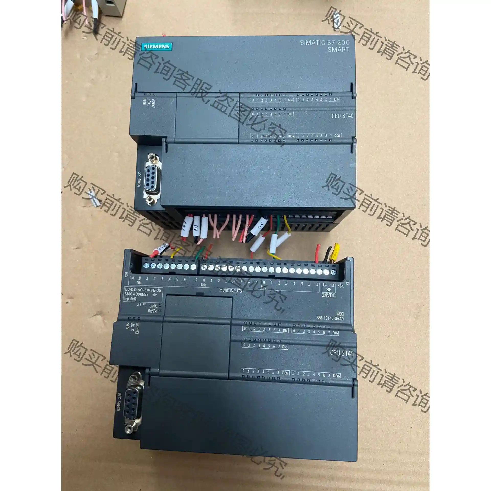 西门ziPLC 288-1st40 二手拆机 成色如图 700 先议价 包上机好用