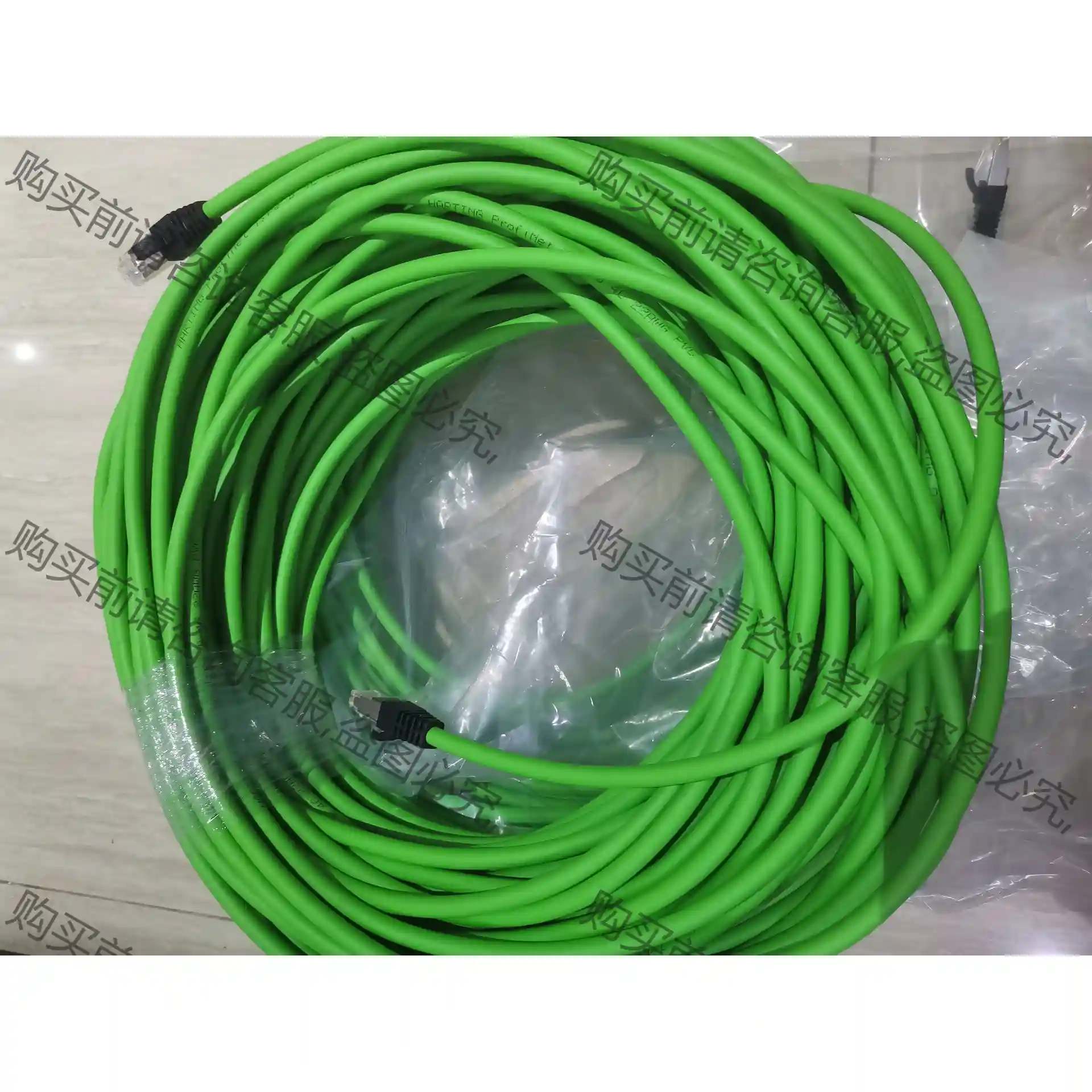 HARTING工业网线PROFINET网线4芯22AWG以太 先议价 包上机好用