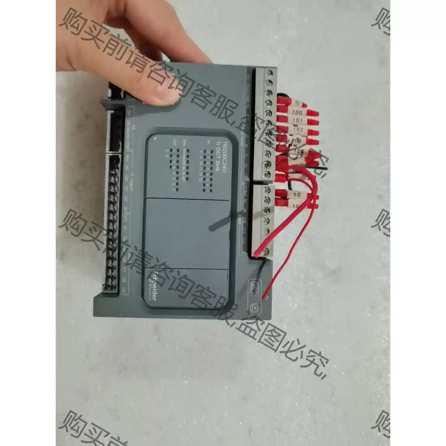 施耐dePLC TM200C24U二手拆机件，成色还可以，功 先议价 包上机