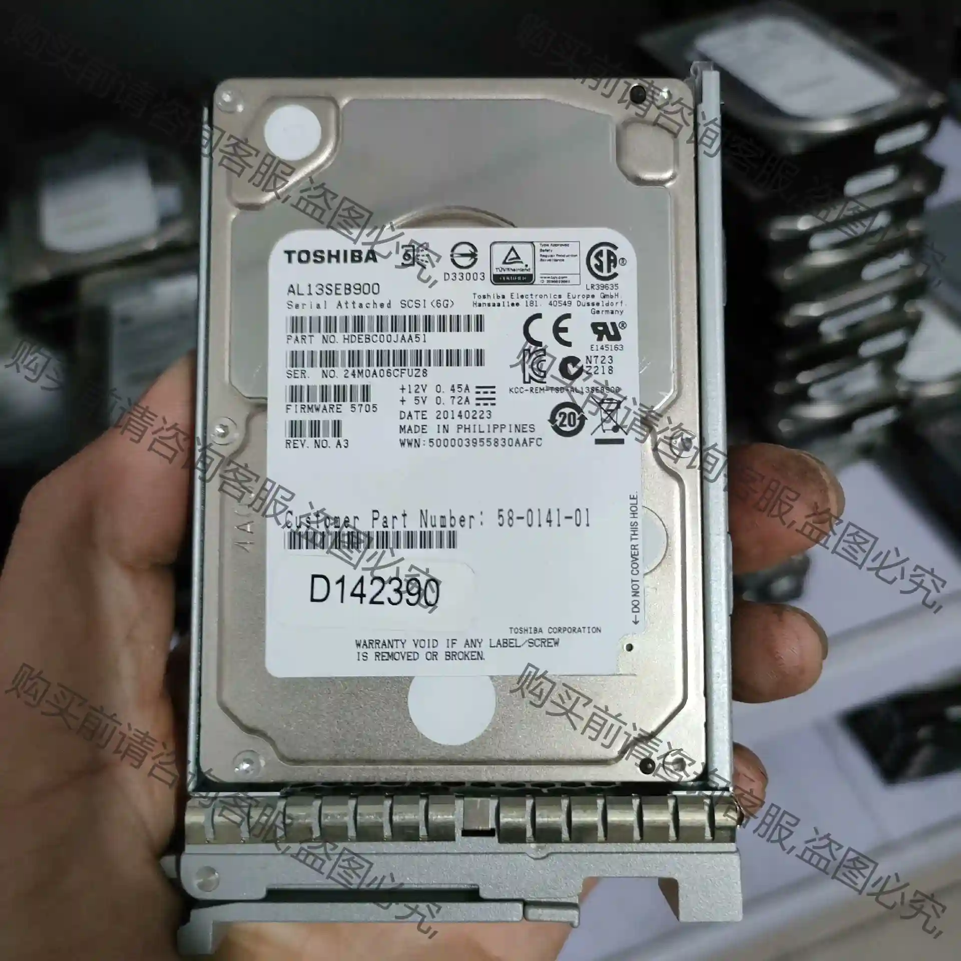 CISCO/思科拆机A03-D900GA2 900G SAS 先议价 包上机好用