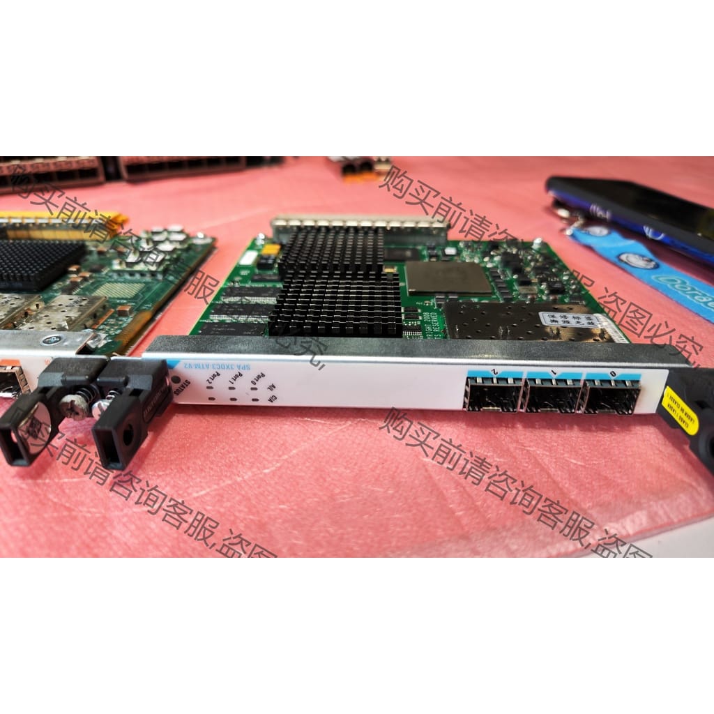 功能正常议价 思科路由器模块SPA-3XOC3-ATM-V2成色九成新以上