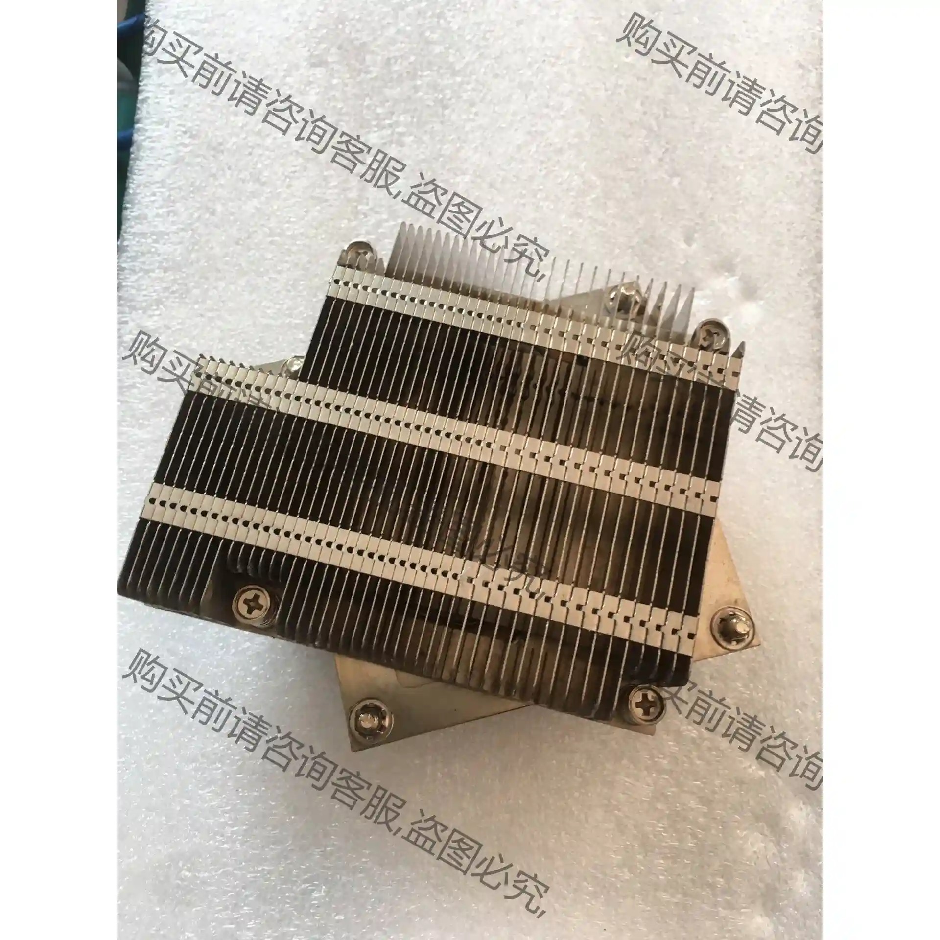 超微x9drl-if主板散热器 散热片 1u服务器散热片正方 先议价 包上