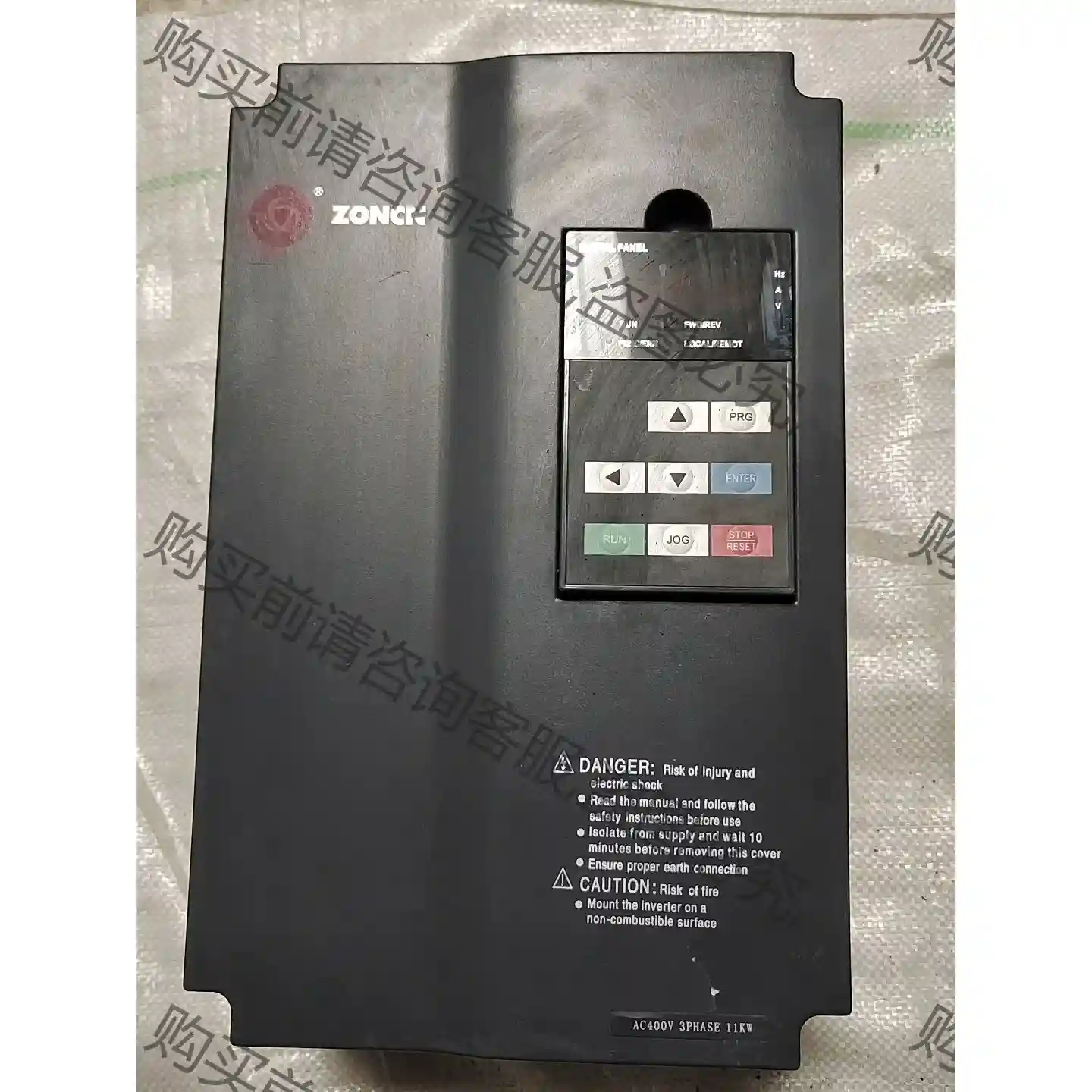 拆机众辰变频器Z8400T-11GNY 11KW 先议价 包上机好用