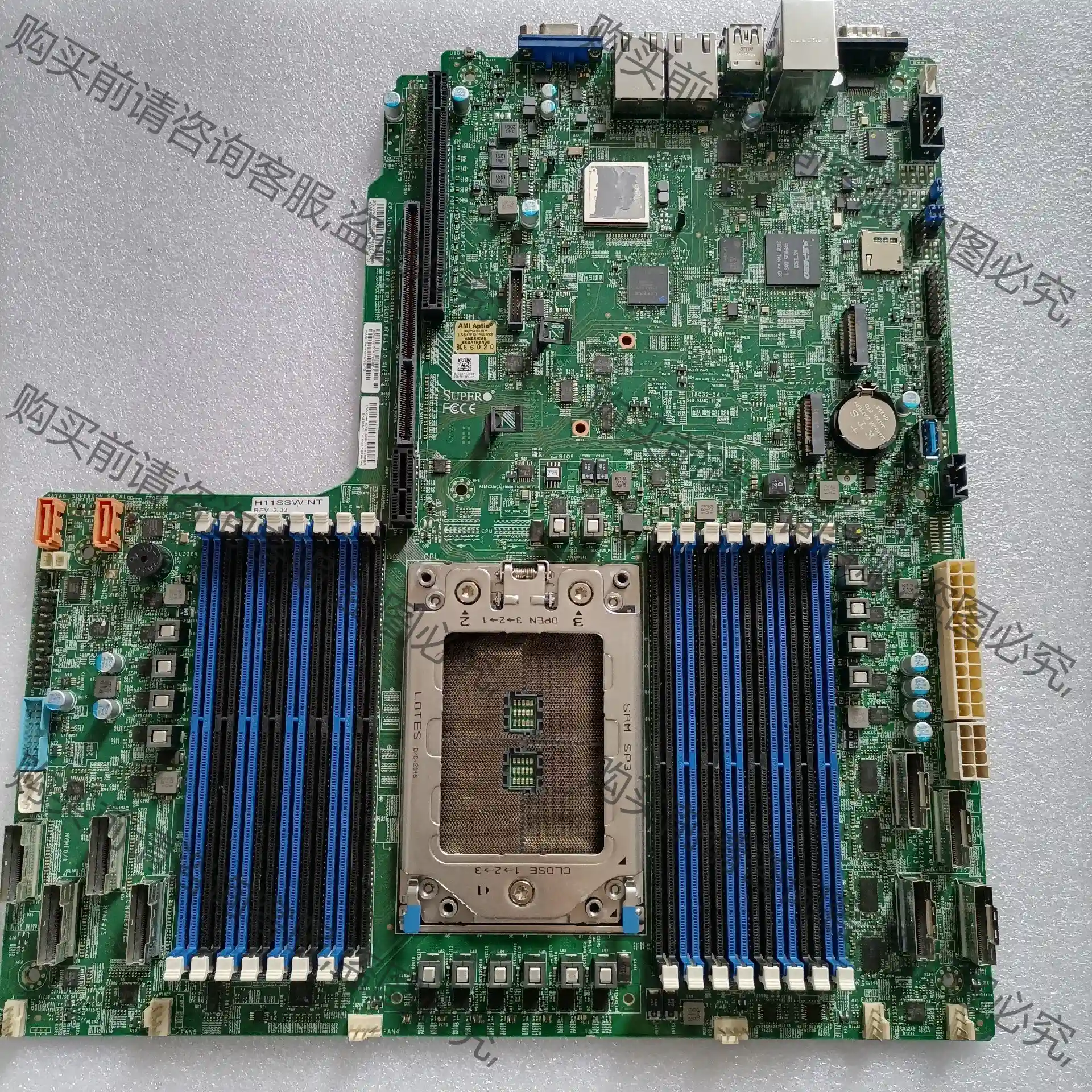 超微 H11SSW-NT 单路AMD EPYC主板 先议价 包上机好用