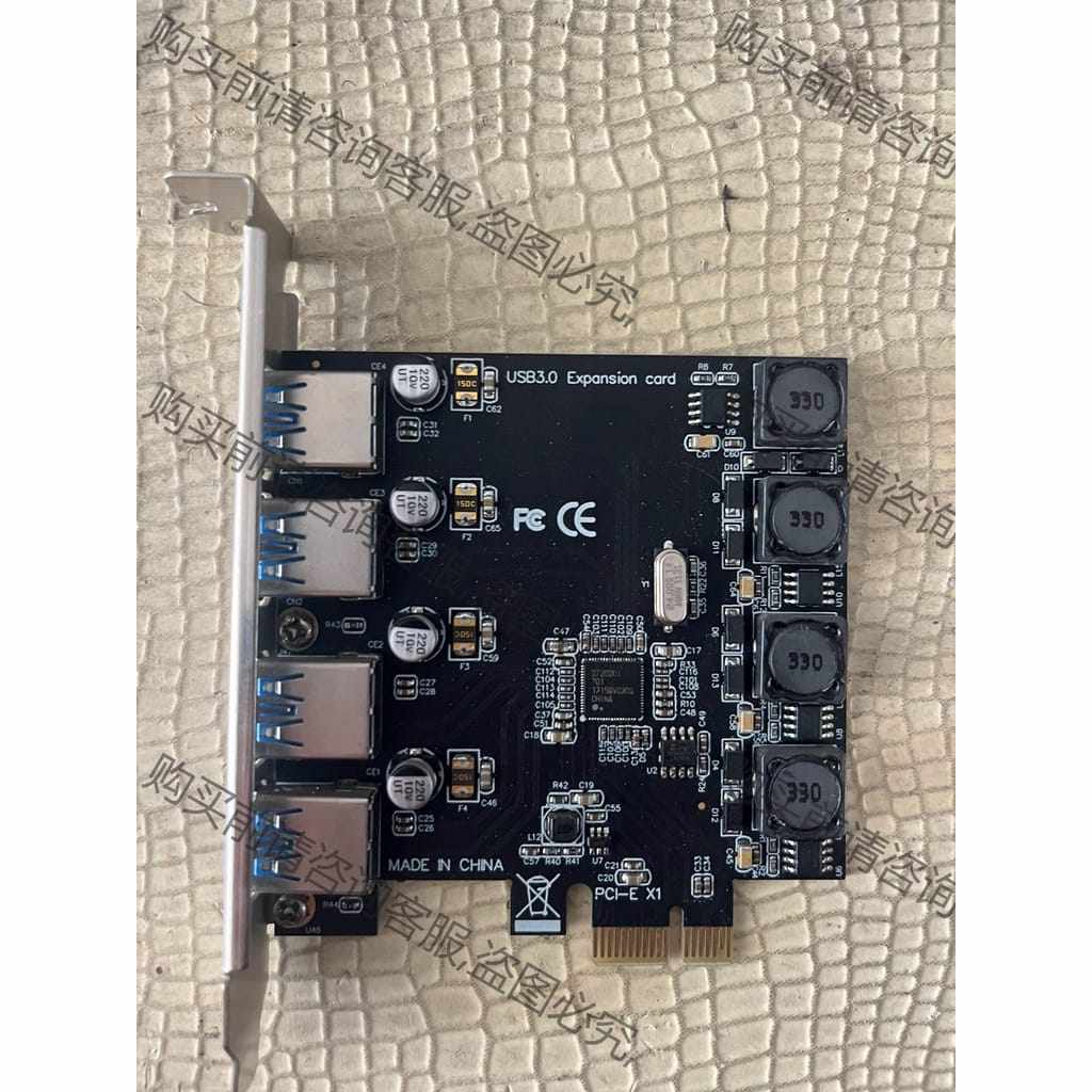 功能正常议价 SSU PCI-E转usb3.0扩展卡四口高速台式机USB3