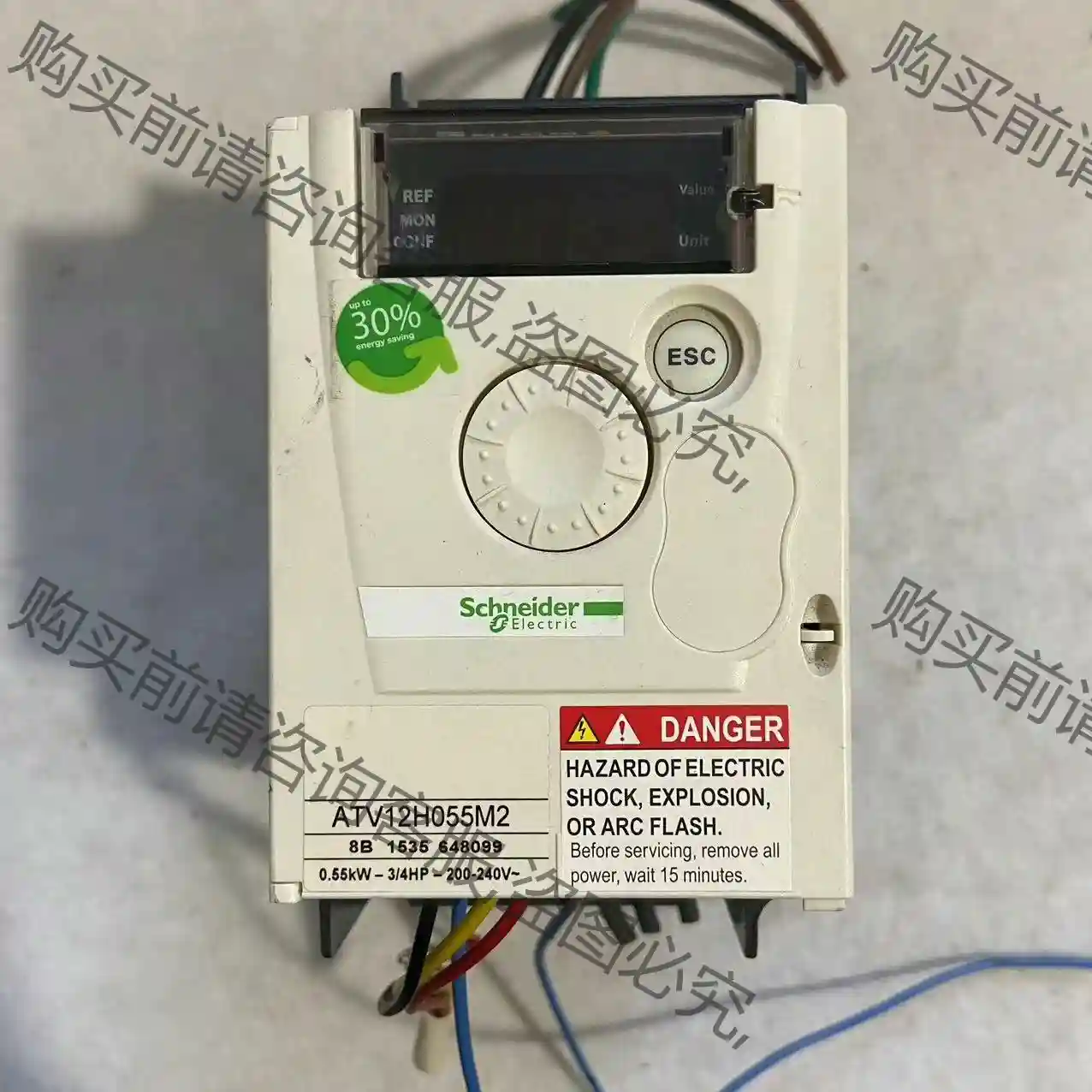 Schneider/施耐de ATV12H055M2 变频器 先议价 包上机好用