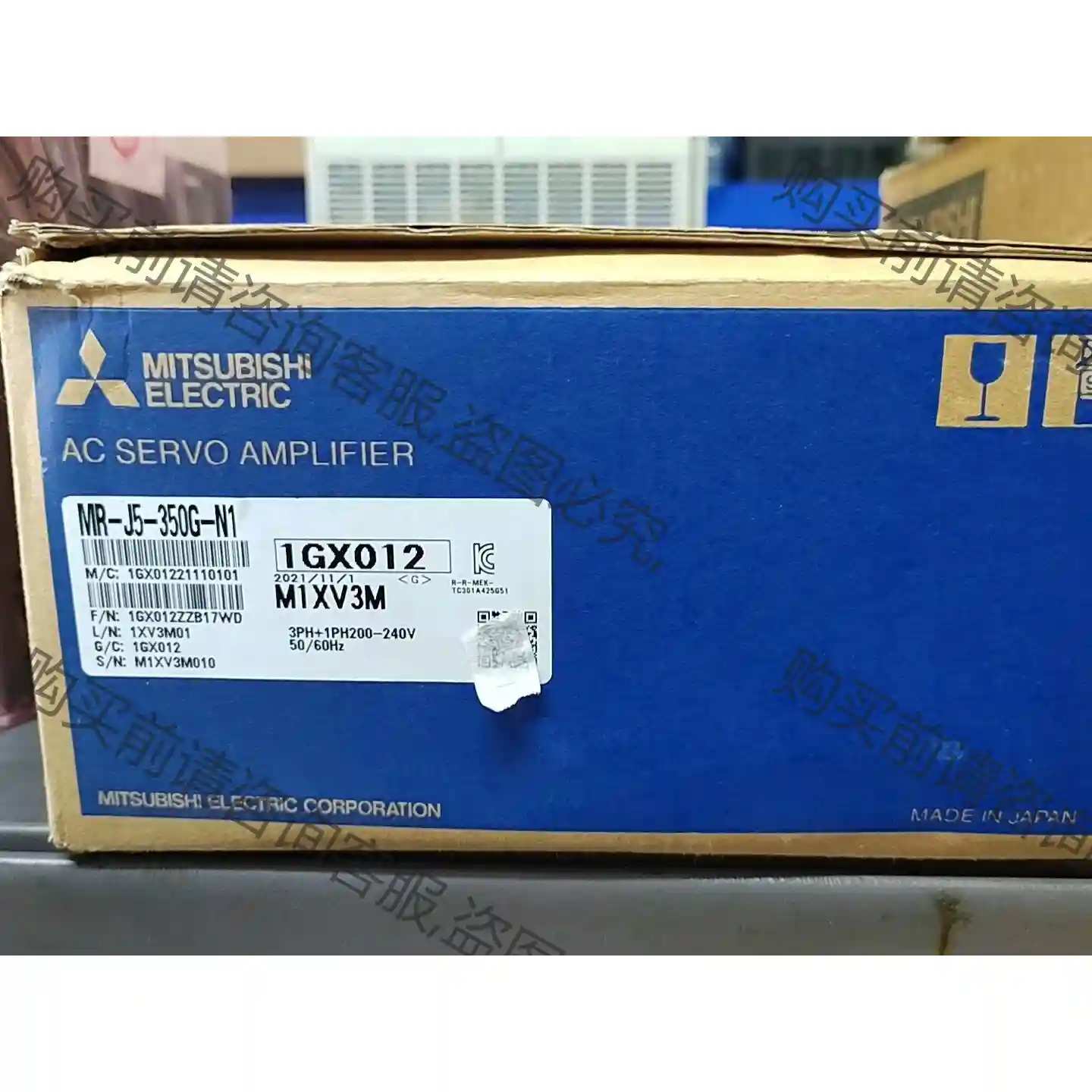 三菱伺服驱动器，MR-J5-350G-N1，全新的，盒子旧了 先议价 包上