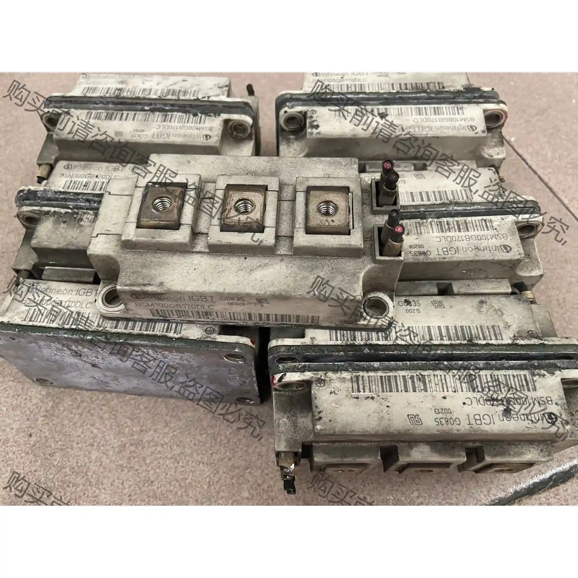 BSM100GB170DLC，100A1700V，IGBT， 先议价 包上机好用