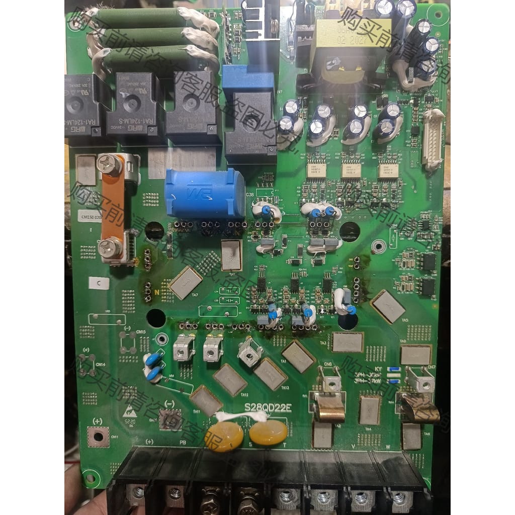 功能正常议价 众辰NZ200变频器驱动板 37KW拆机的 bu带模块 成色