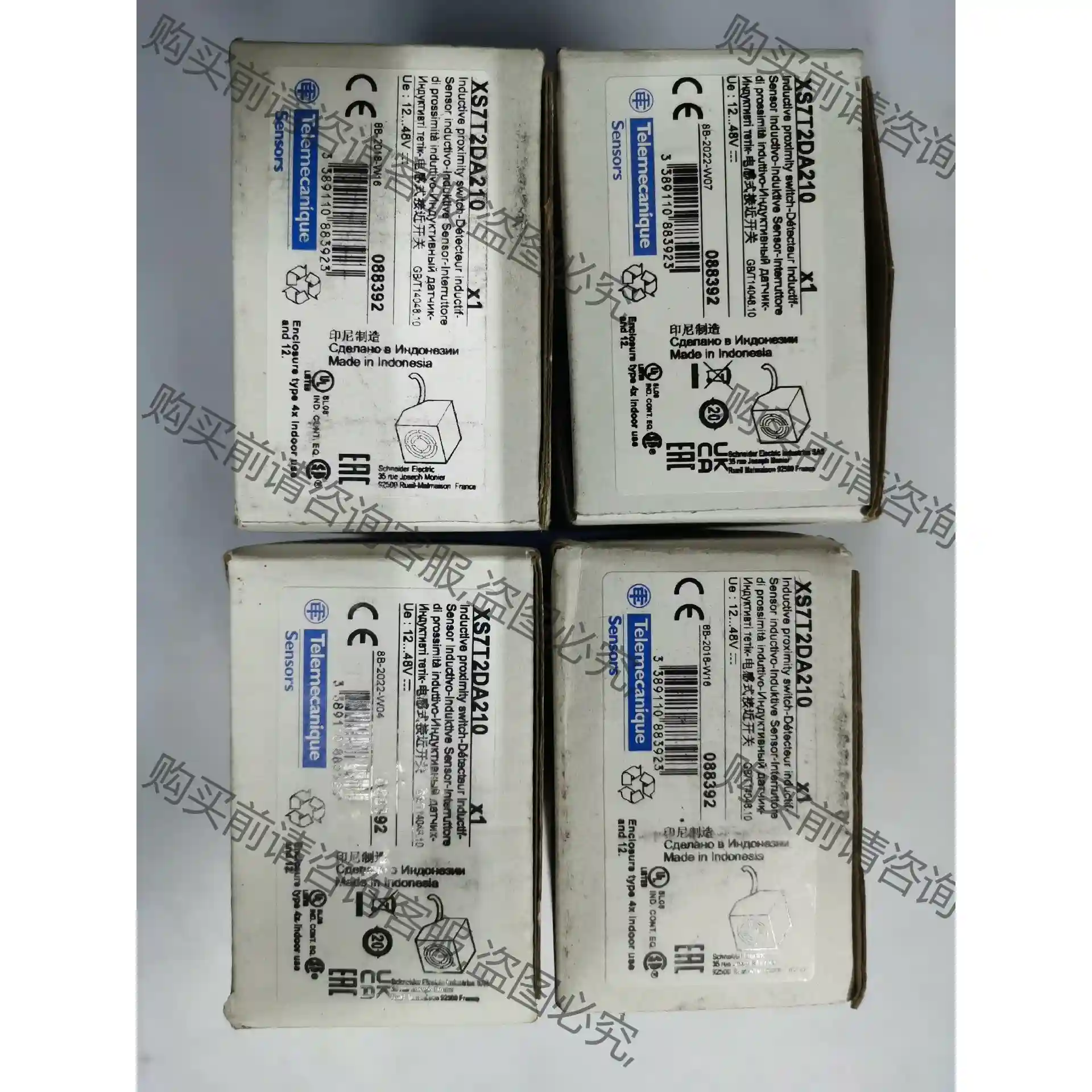 施耐de 电感式接近开关 XS7T2DA210 全新包装未使用 先议价 包上