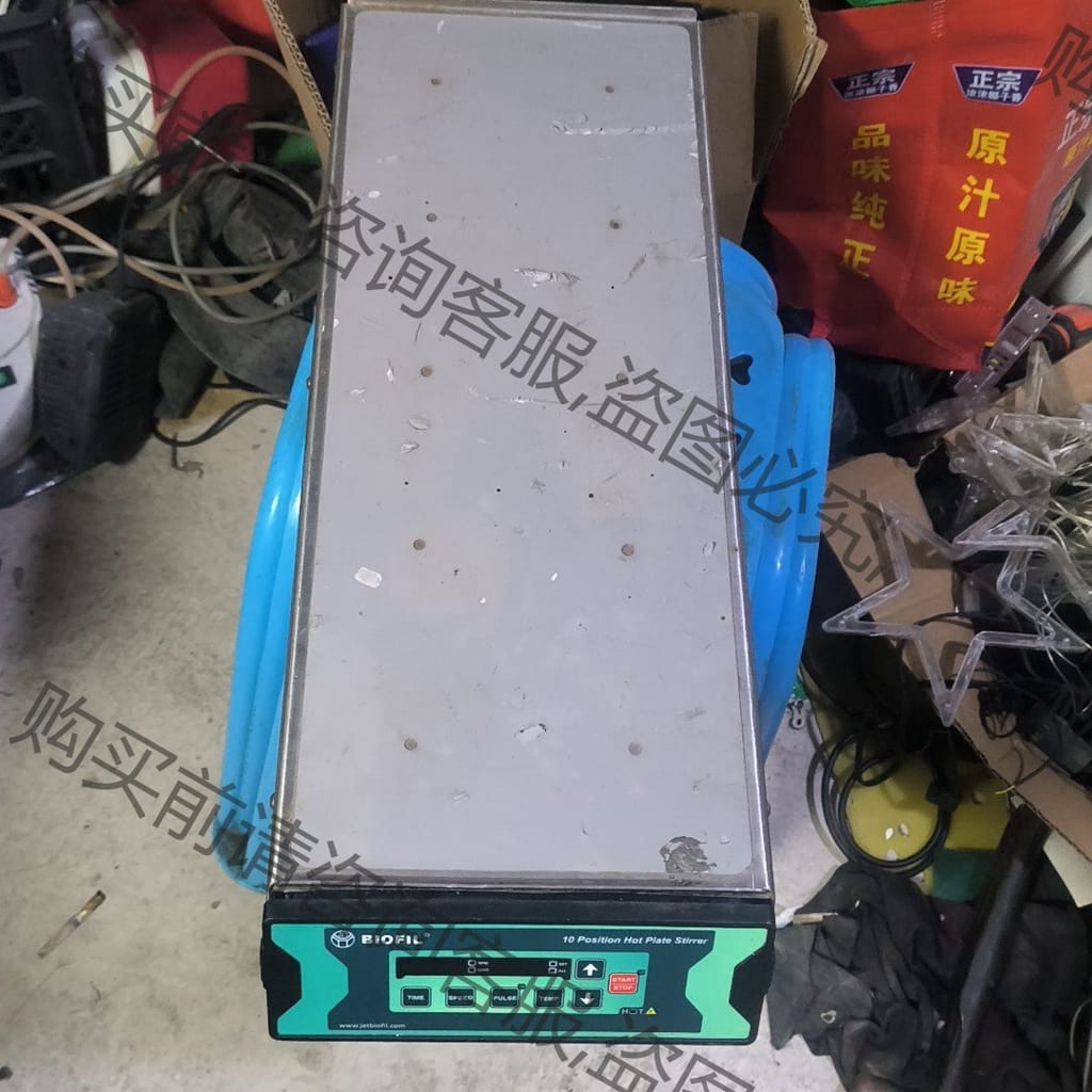 功能正常议价 BIOFIL 10工位加热磁力搅拌机，简单测试都正常，新