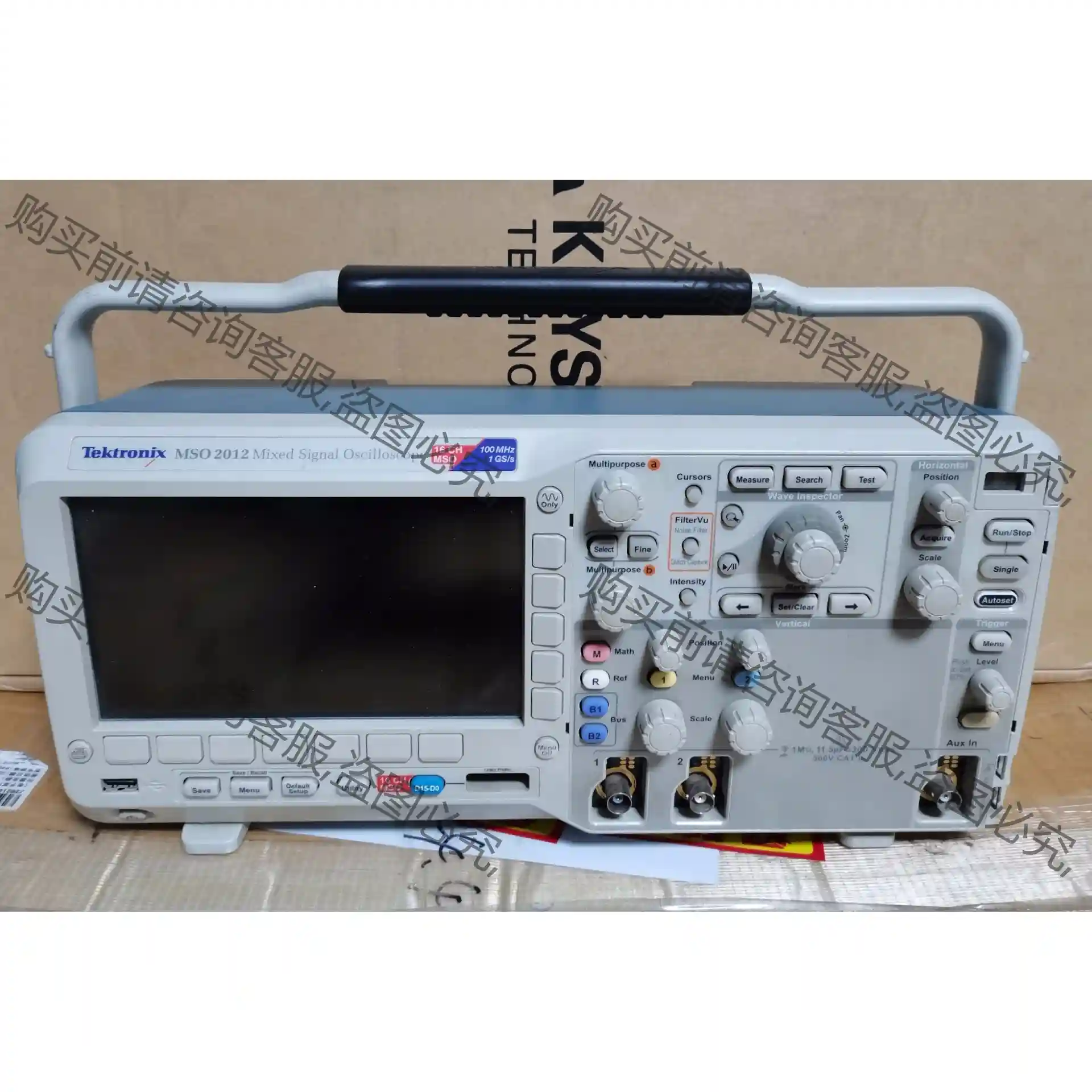 泰克Tektronix DPO2012 双通道示波器 先议价 包上机好用