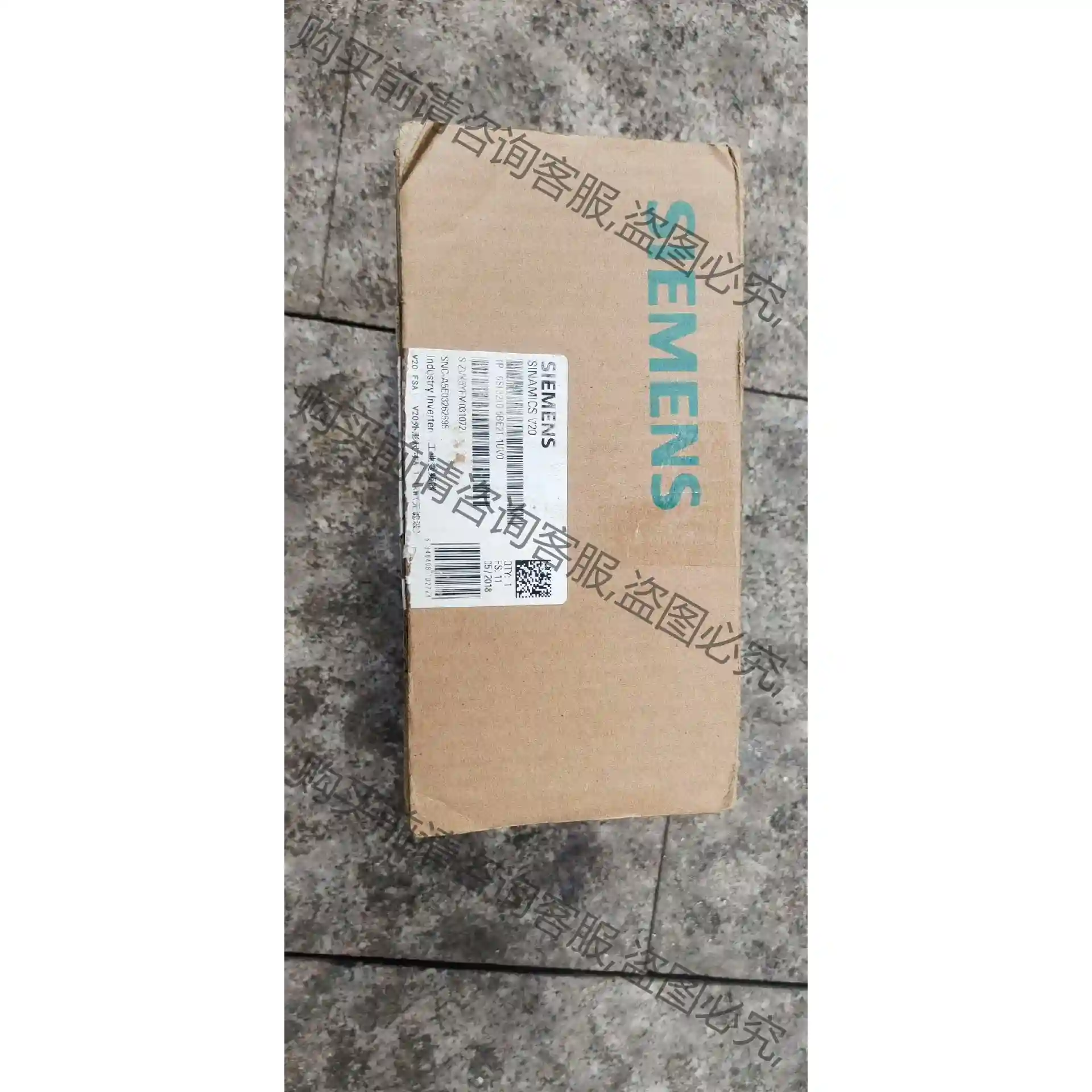 全新西门ziV20变频器 6SL3210-5BE21-1UV0 先议价 包上机好用