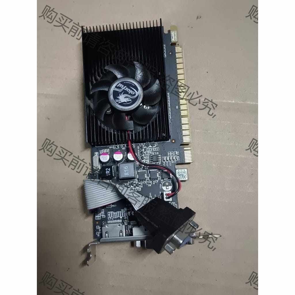 功能正常议价 七彩虹GT710-2GD3 V3黄金版2G显卡带HDMI、V