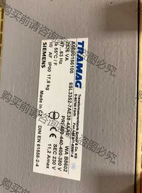 功能正常议价 A5E00156100 6SL3352-7AE38