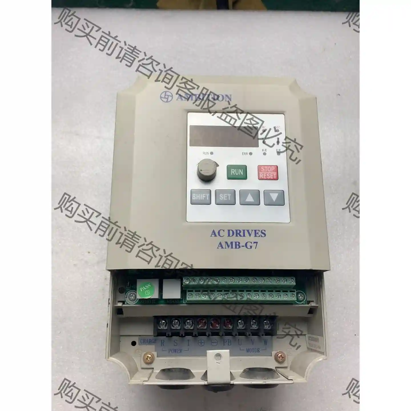 AMB 拆机变频器 G7-3R7G/5R5P-T3.7KW/ 先议价 包上机好用