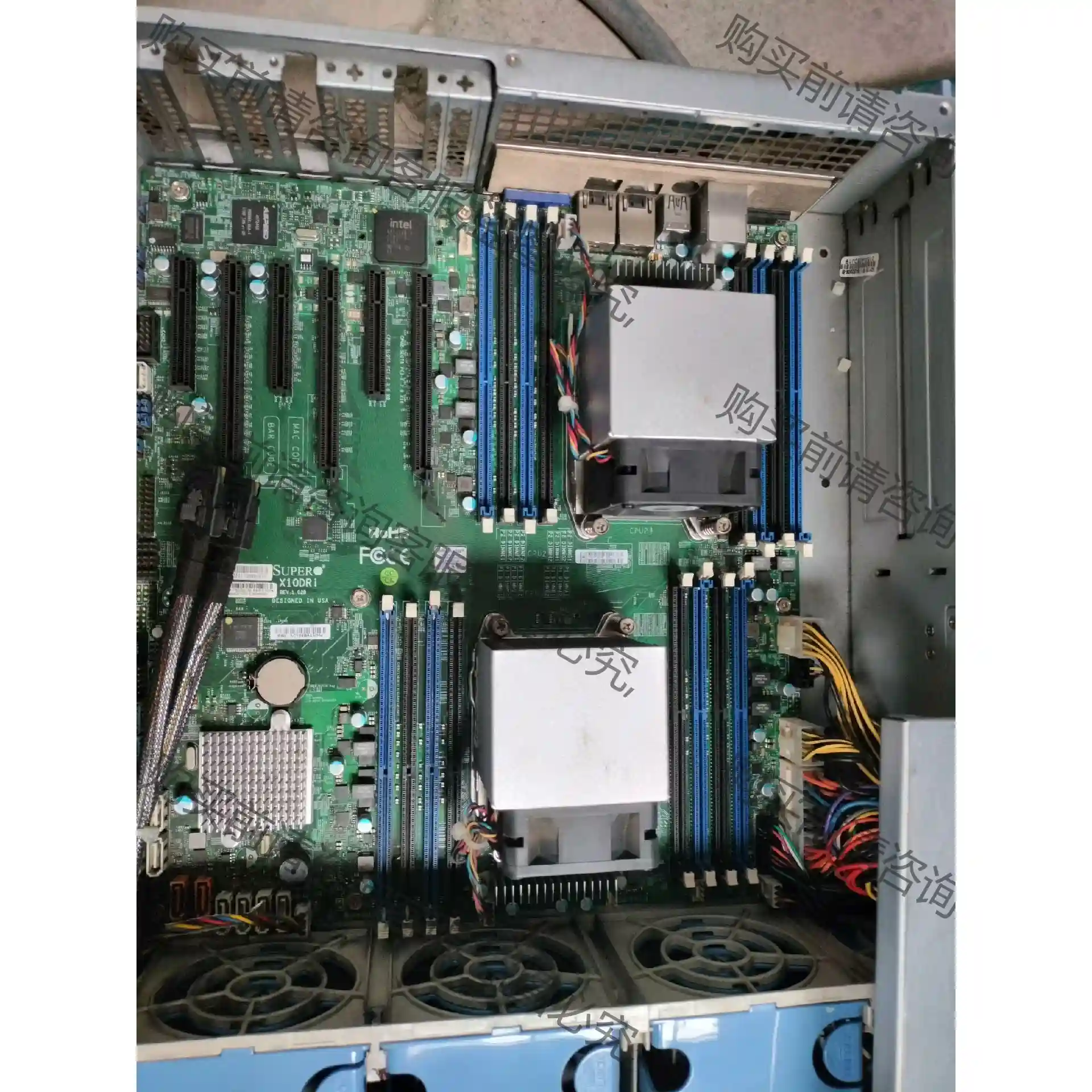 原装拆机超微 X10DRi 主板 X99双路2011-3主板 先议价 包上机好用