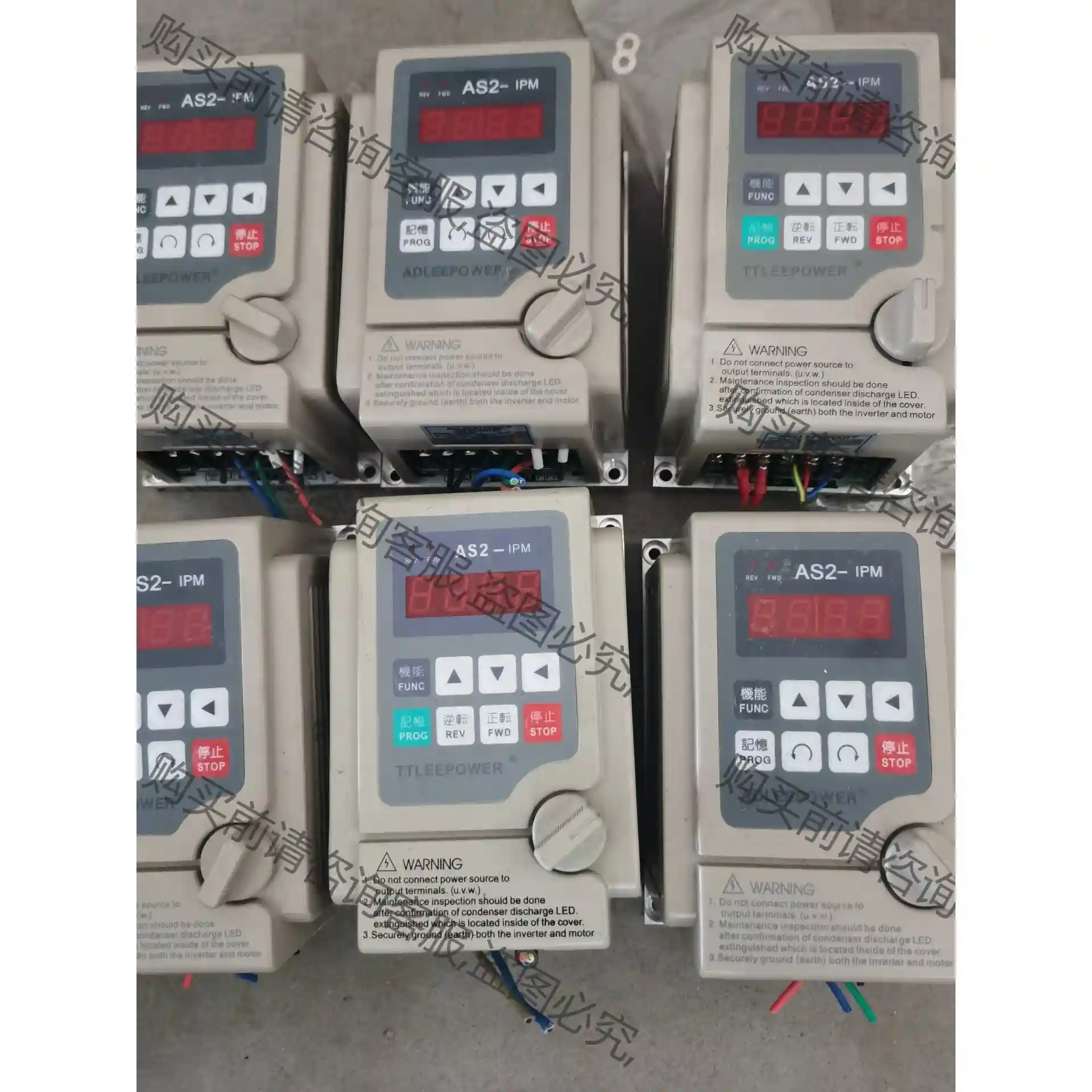 爱德利变频器AS2-107 AS4 IPM 单相220V0. 先议价 包上机好用