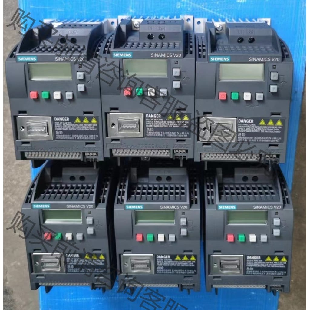 功能正常议价 西门zi变频器6SL3210-5BB12-5UV0 V20系列