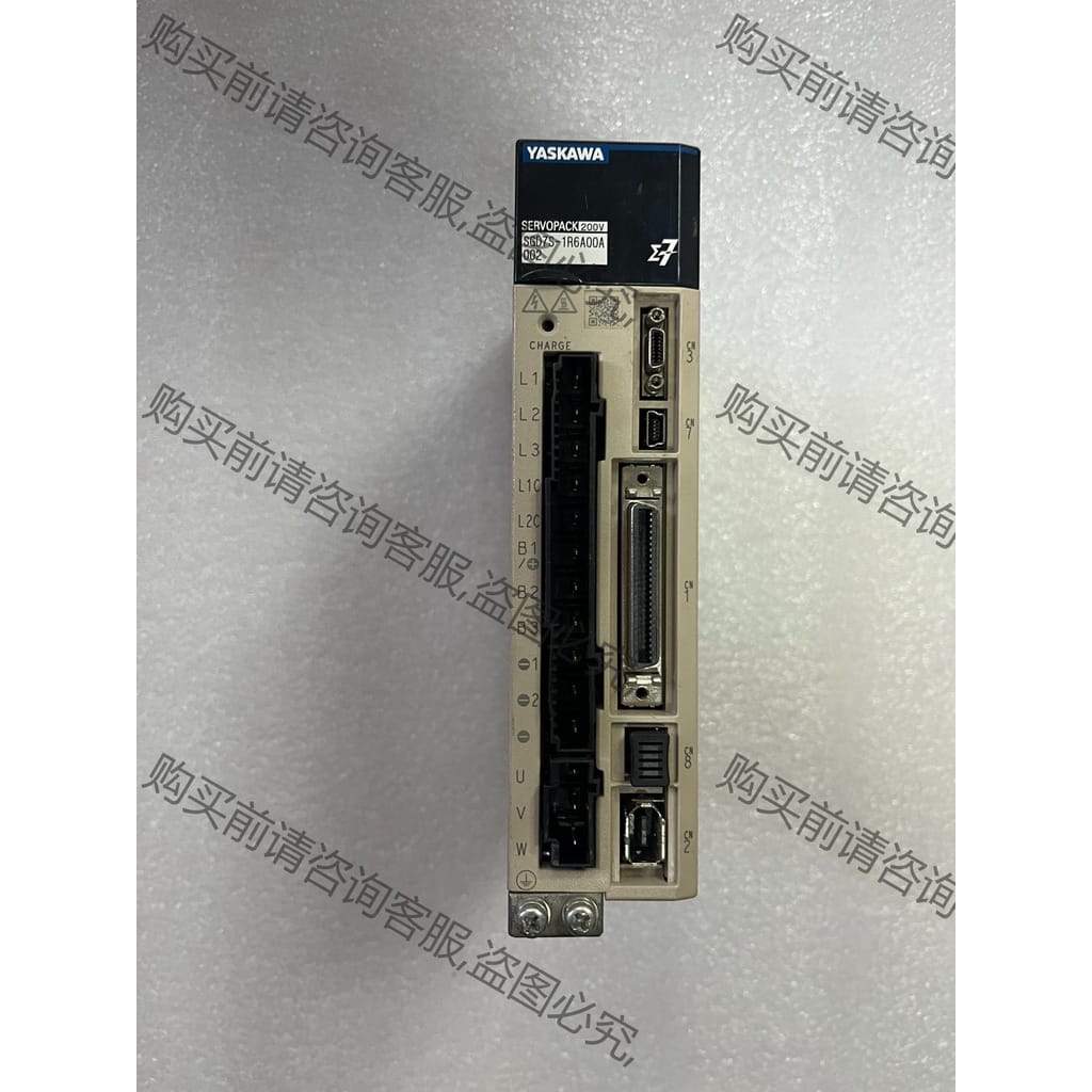 功能正常议价 SGD7S-1R6A00A安川七系200瓦伺服驱动器