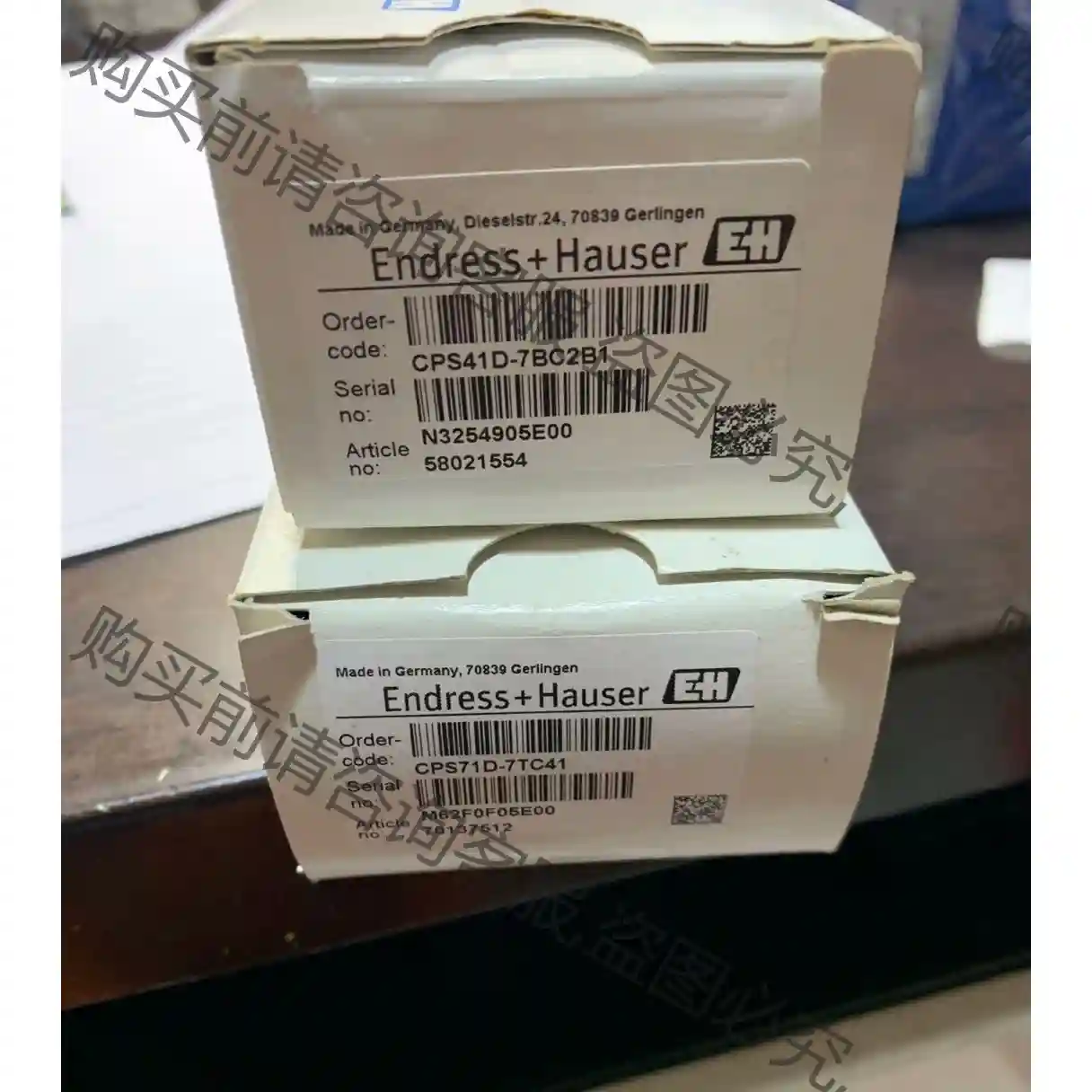 E+H的PH电极CPS41D-7BC2B1，全新带盒需要的密 先议价 包上机好用