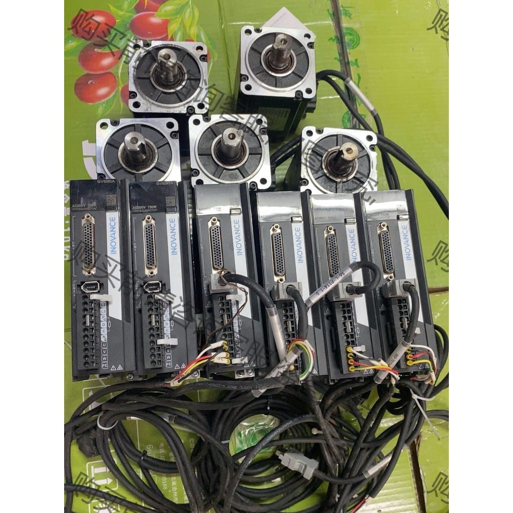 功能正常议价 汇川伺服电机套装 汇川伺服驱动器SV630pS5R51