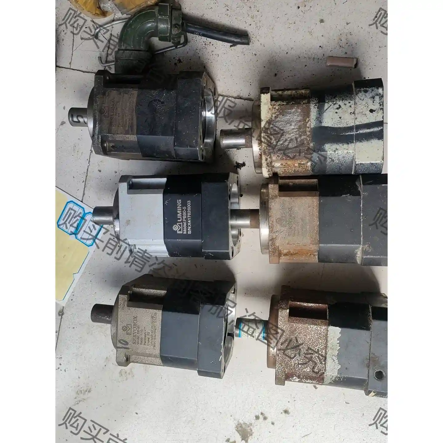 利茗80行星减速机多台，四台速比5两台速比10，成色有好有次 先议