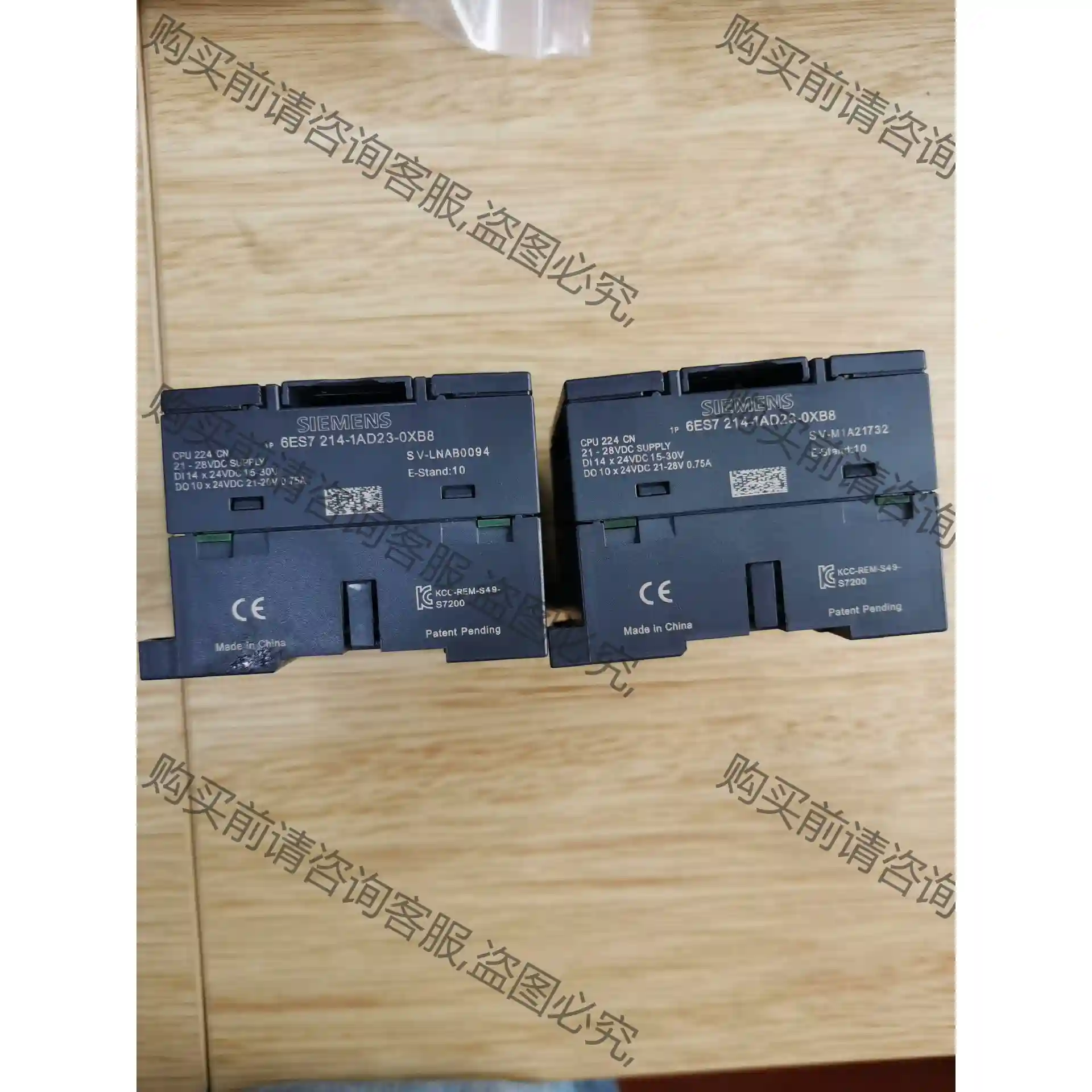 6ES7 214-1AD23-0XB8 功能正常 有需要联 先议价 包上机好用