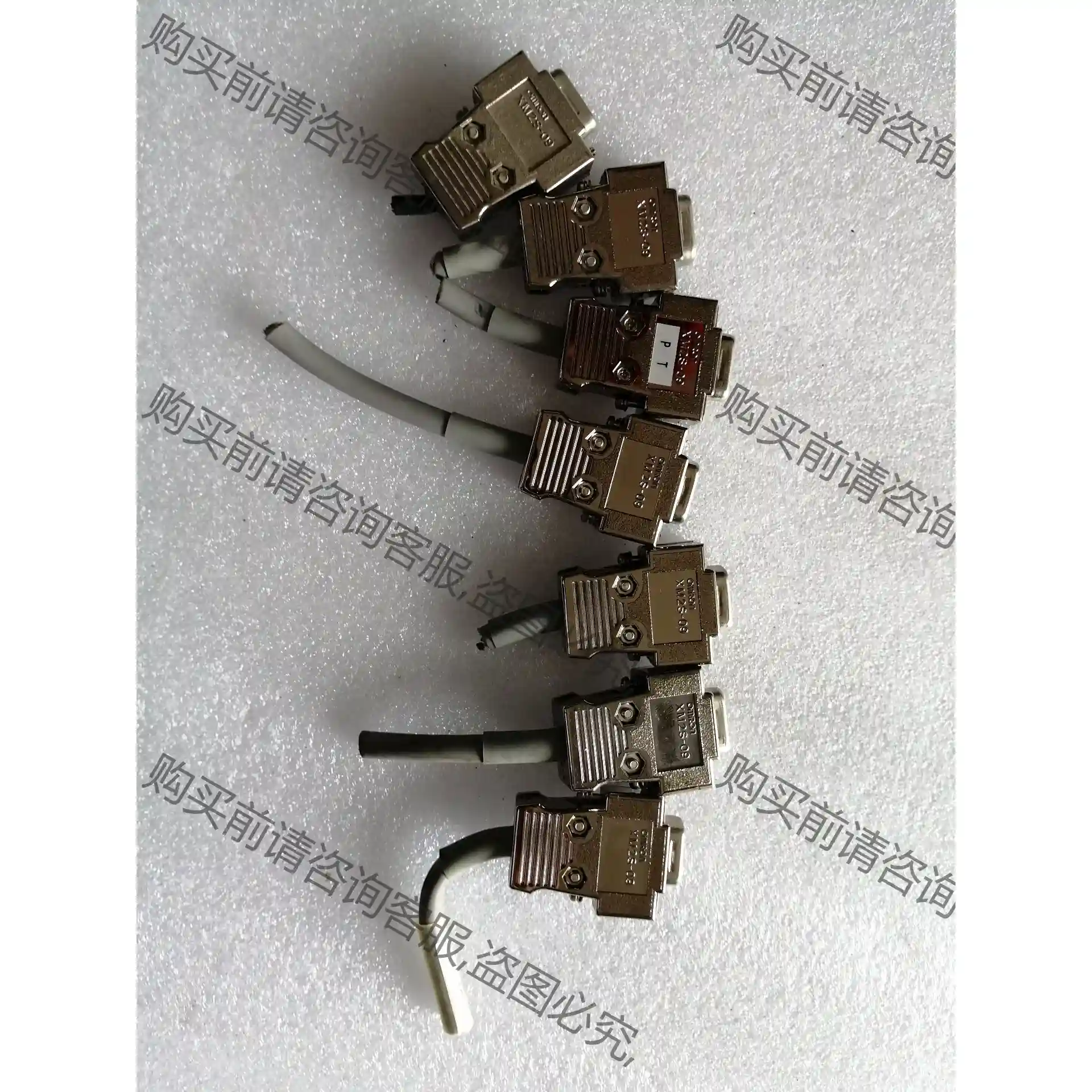 欧姆long插头XM2S-09，9针 先议价 包上机好用