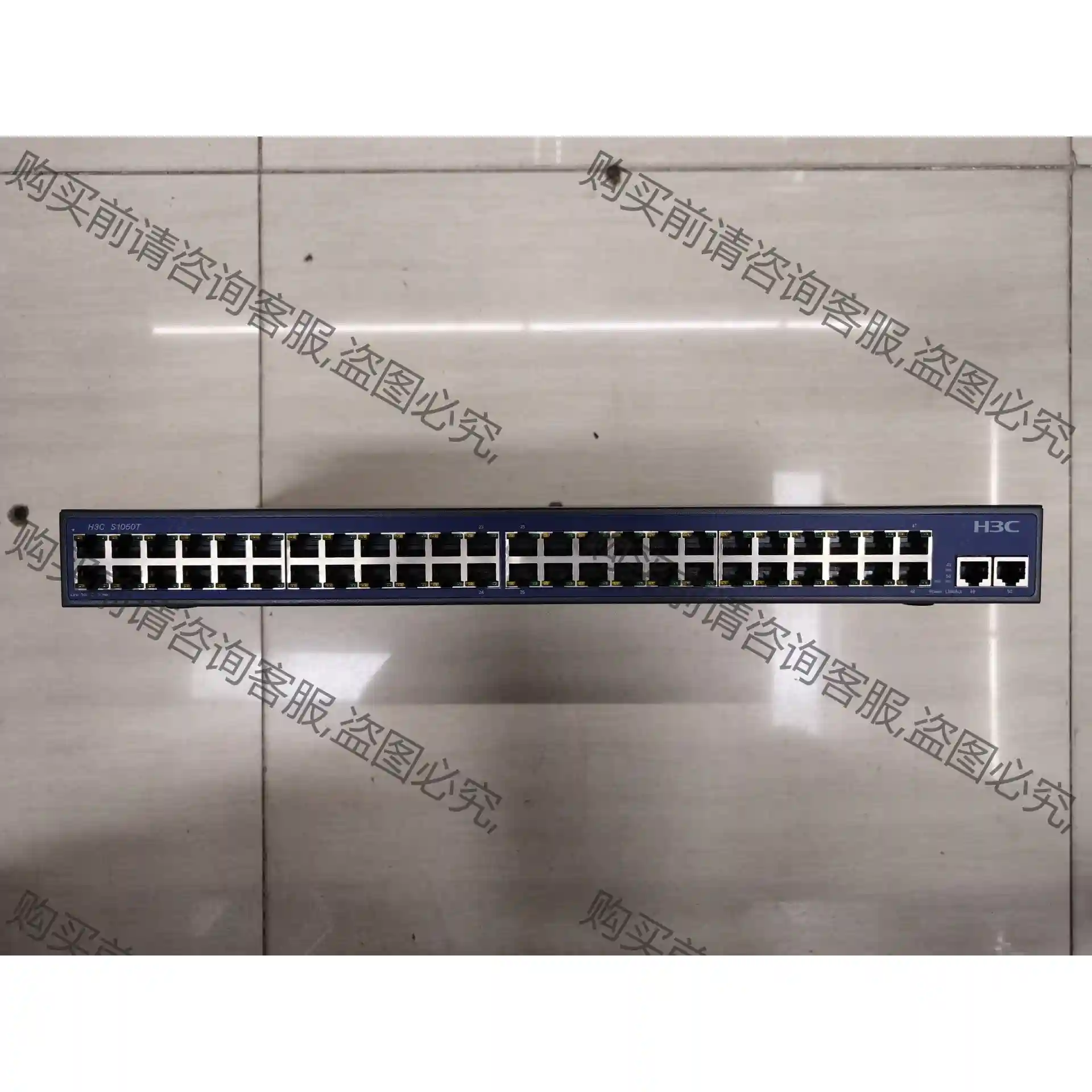 H3C S1050T-E H3C 48口百兆交换机 非网管型 先议价 包上机好用