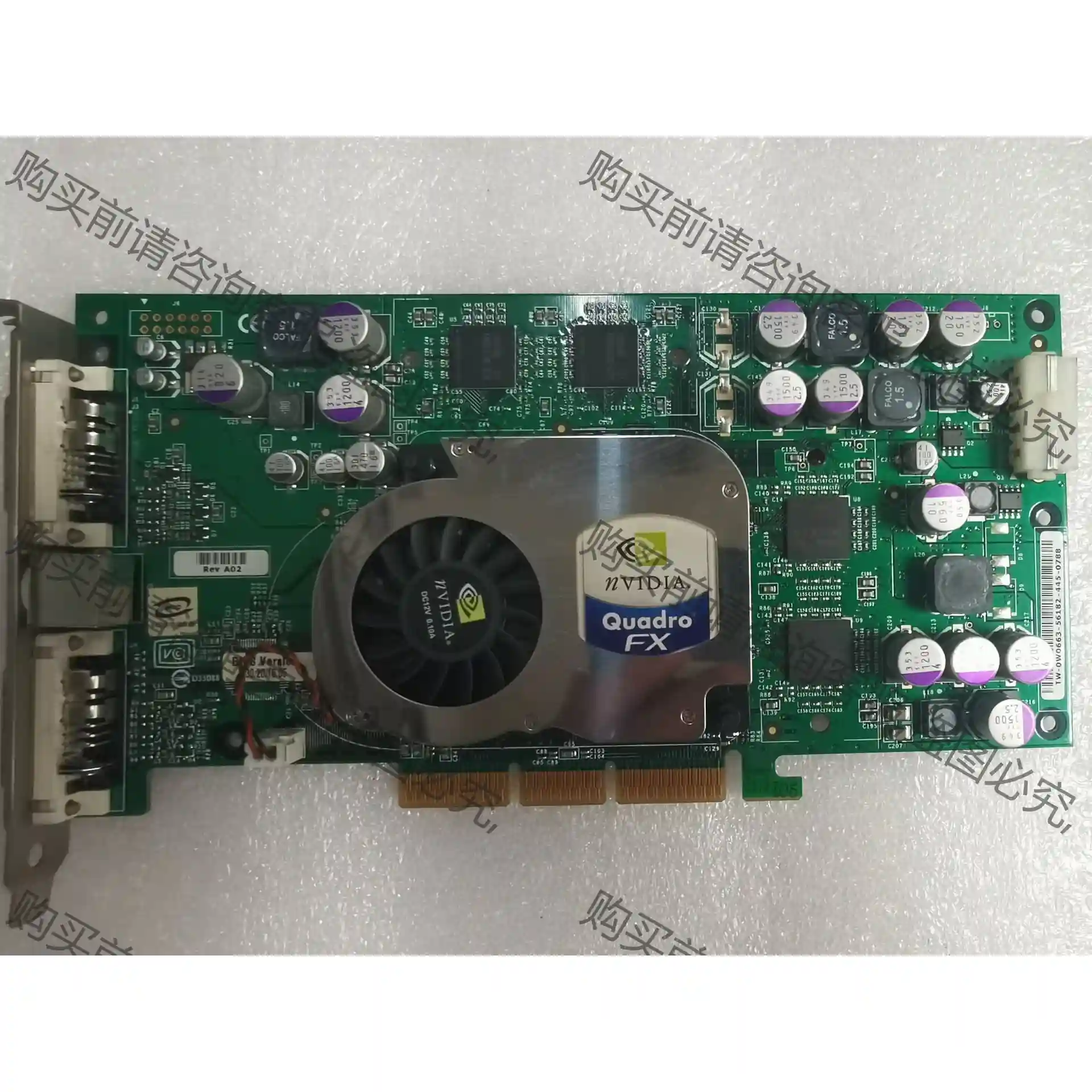 丽台Quadro FX1000 128M AGP8X 医疗显 先议价 包上机好用