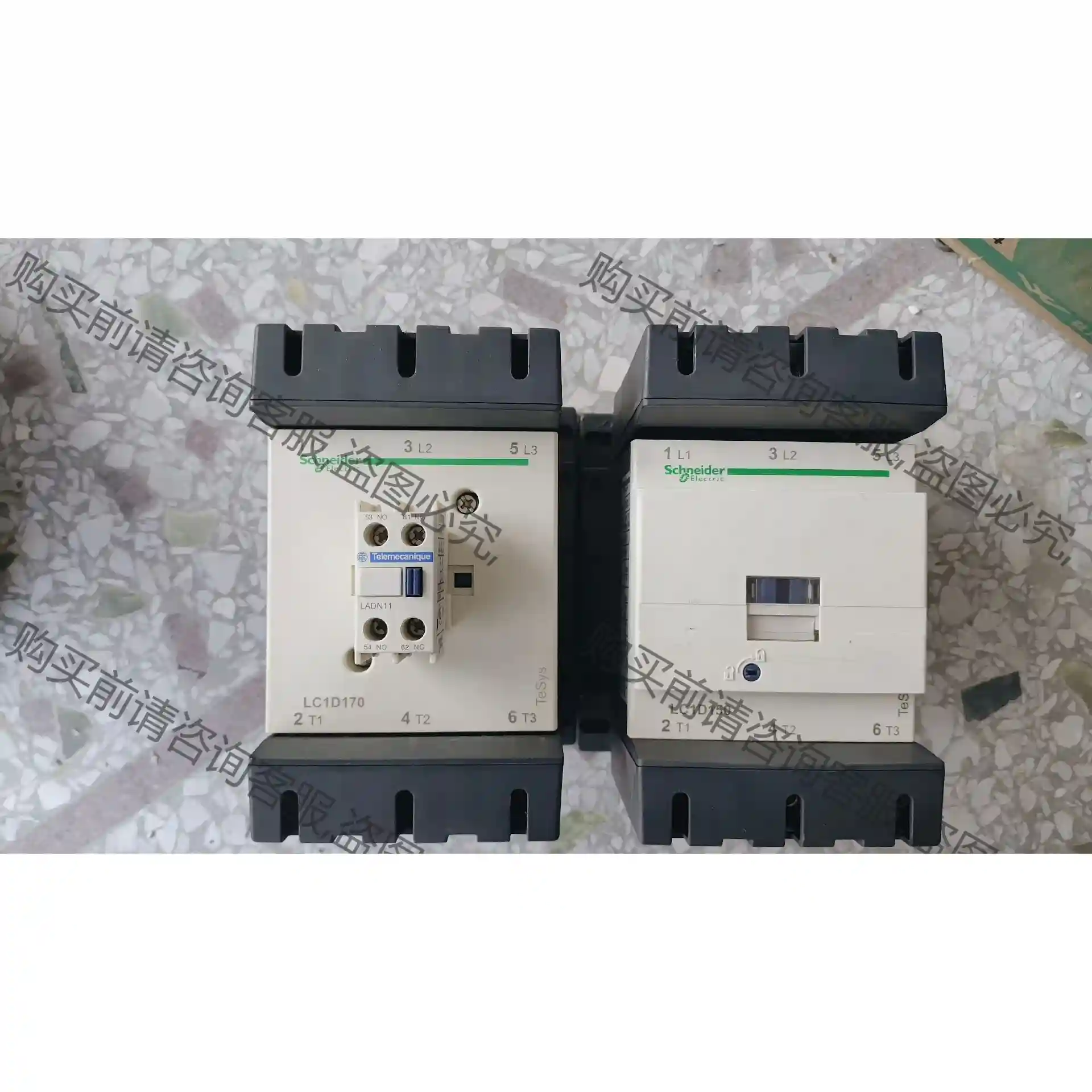 施耐de接触器LC1D170/150各一个，拆机成色实拍图，功 先议价 包
