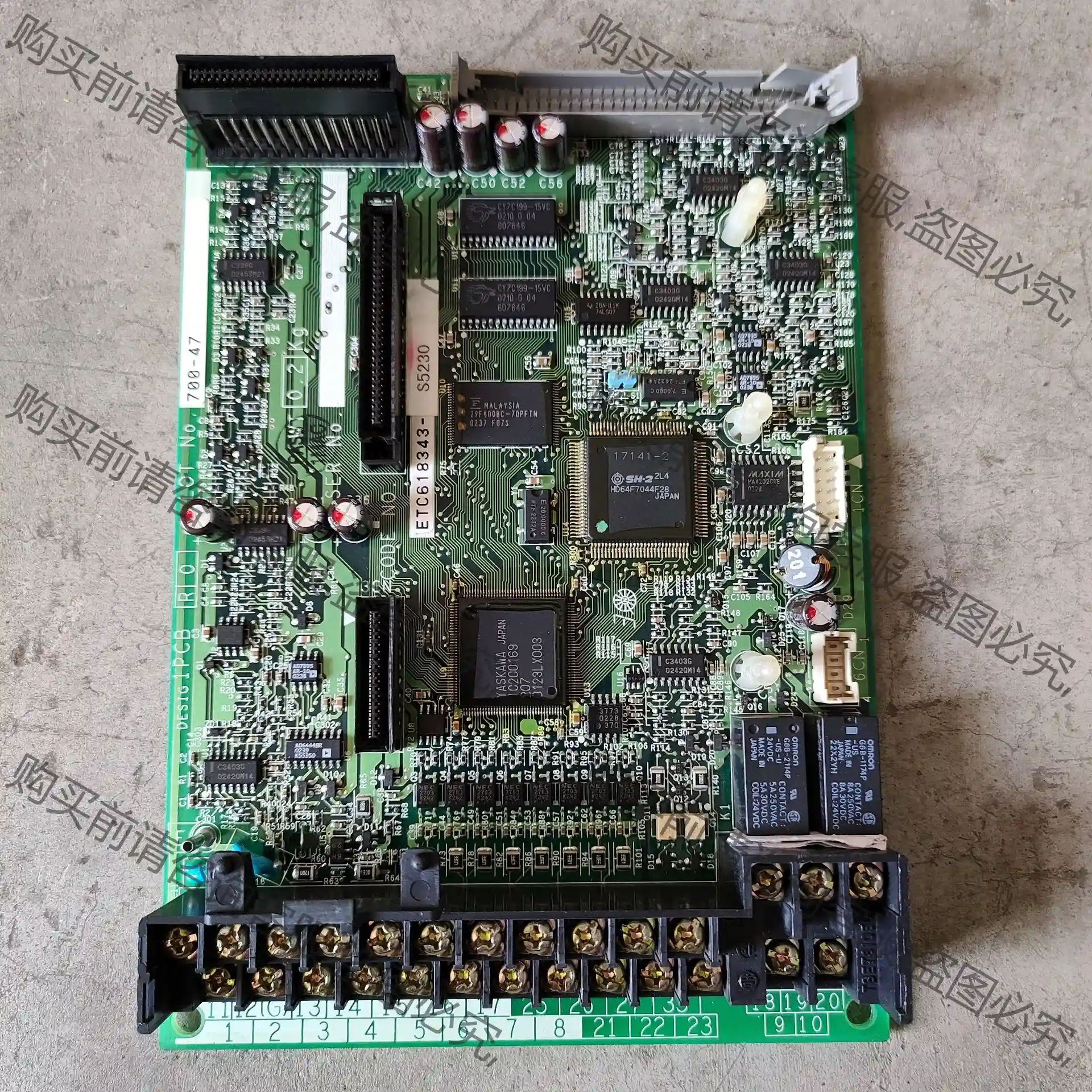安川676GL5-IP变频器主板 先议价 包上机好用