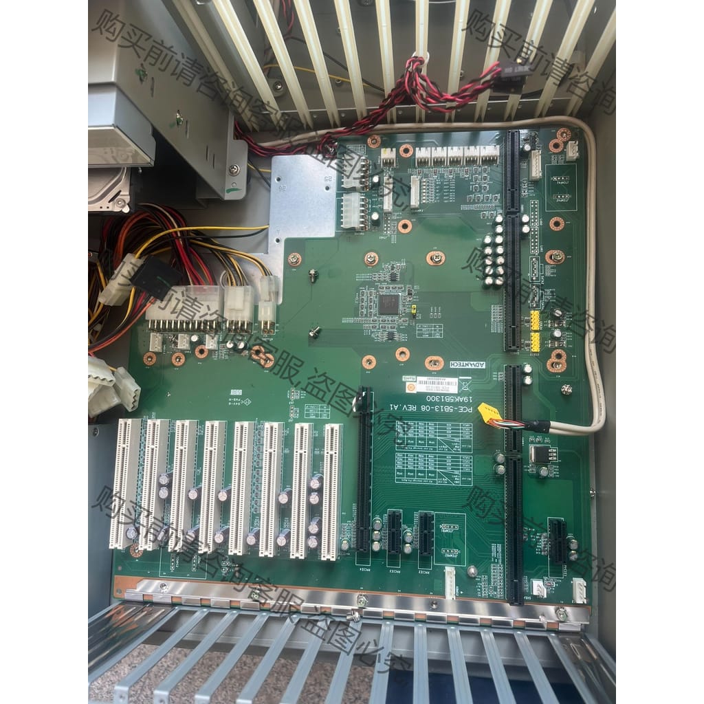 功能正常议价 研华PCE-5B13-08 REV.A1工控底板拆机原装有9