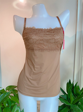 戴丝玉正品春夏薄款冰丝吊带衣D13359透气舒适性感修身型背心女士
