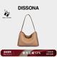 DISSONA迪桑娜女包 大容量单肩包简约通勤包斜挎包真皮大包凯莉包
