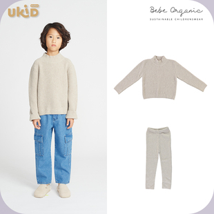 2023AW 童装 秋冬新款 现货 针织衫 ORGANIC 针织裤 BEBE