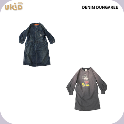 现货连衣裙牛仔女秋季