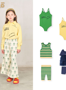 现货 THE ANIMALS OBSERVATORY 25ss春夏新款泳衣连衣裙套装背心