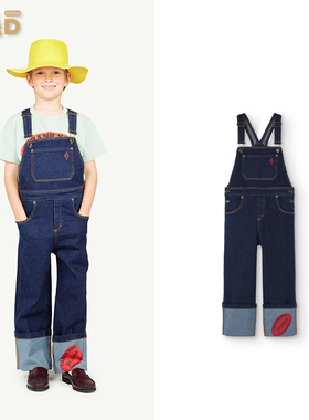 现货 THE ANIMALS OBSERVATORY 24SS 儿童装男女背带裤