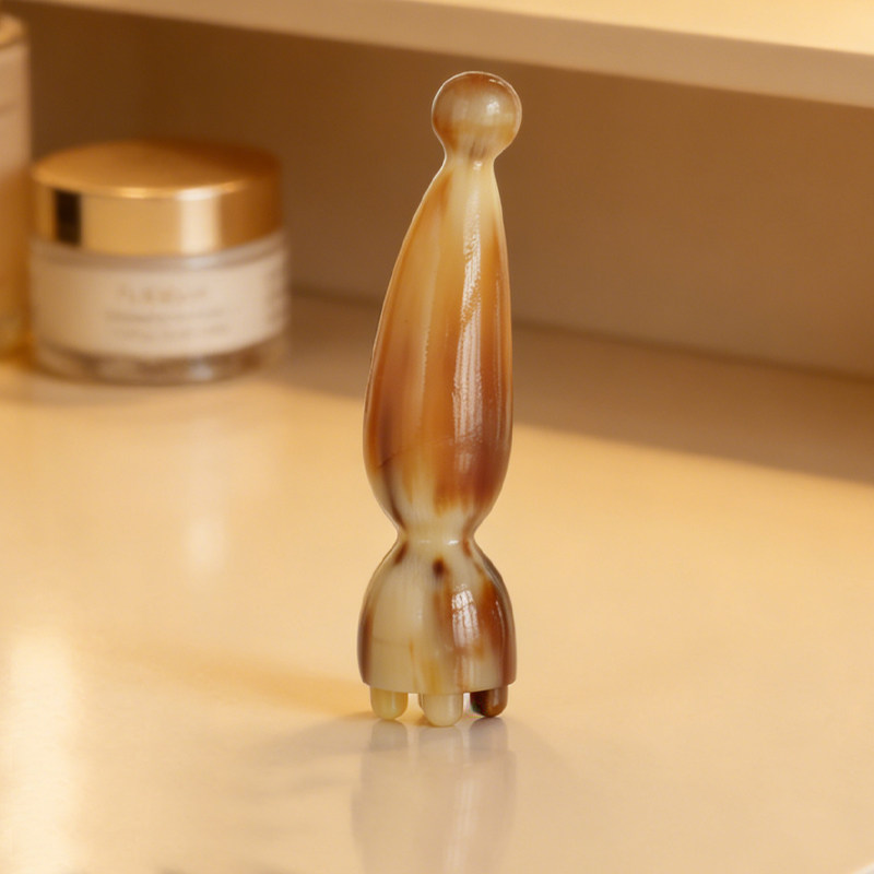 牛角一体五珠小莲蓬眼部按摩拨筋棒面部美容护肤工具实心按摩棒,个人护理/保健/按摩器材,其它按摩器材,淘宝优惠券,粉丝福利购,淘宝优惠卷