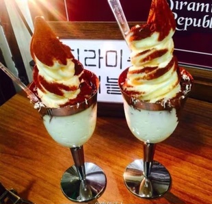 韩式冰淇淋杯一次性高脚杯大号透明布丁杯冰激凌杯奶昔杯甜品杯1