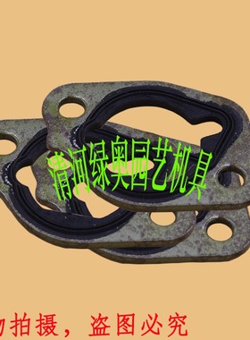 适用本田GXV160割草机供油器石棉垫片HRJ216/196草坪机化油器铁垫