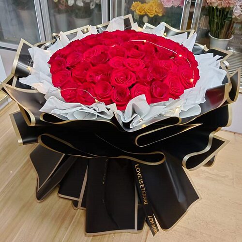 忻州市花店生日鲜花束表白红粉玫瑰平时忻府原平定襄五台代县东六