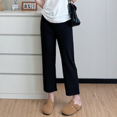 女胖mm显瘦休闲宽松春秋裤 COCO微胖大码 子 西装 裤 女装 2025年夏季