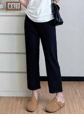 COCO微胖大码女装2025年夏季西装裤女胖mm显瘦休闲宽松春秋裤子