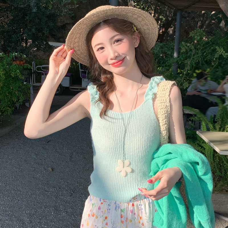 多巴胺吊带背心女上衣外穿