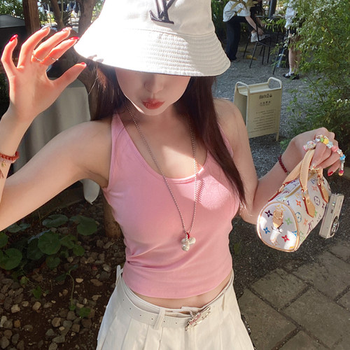 新款无袖绝美背心打底外穿上衣