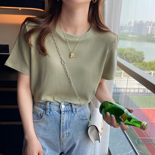 【赠运费险】简约短袖T恤女通勤